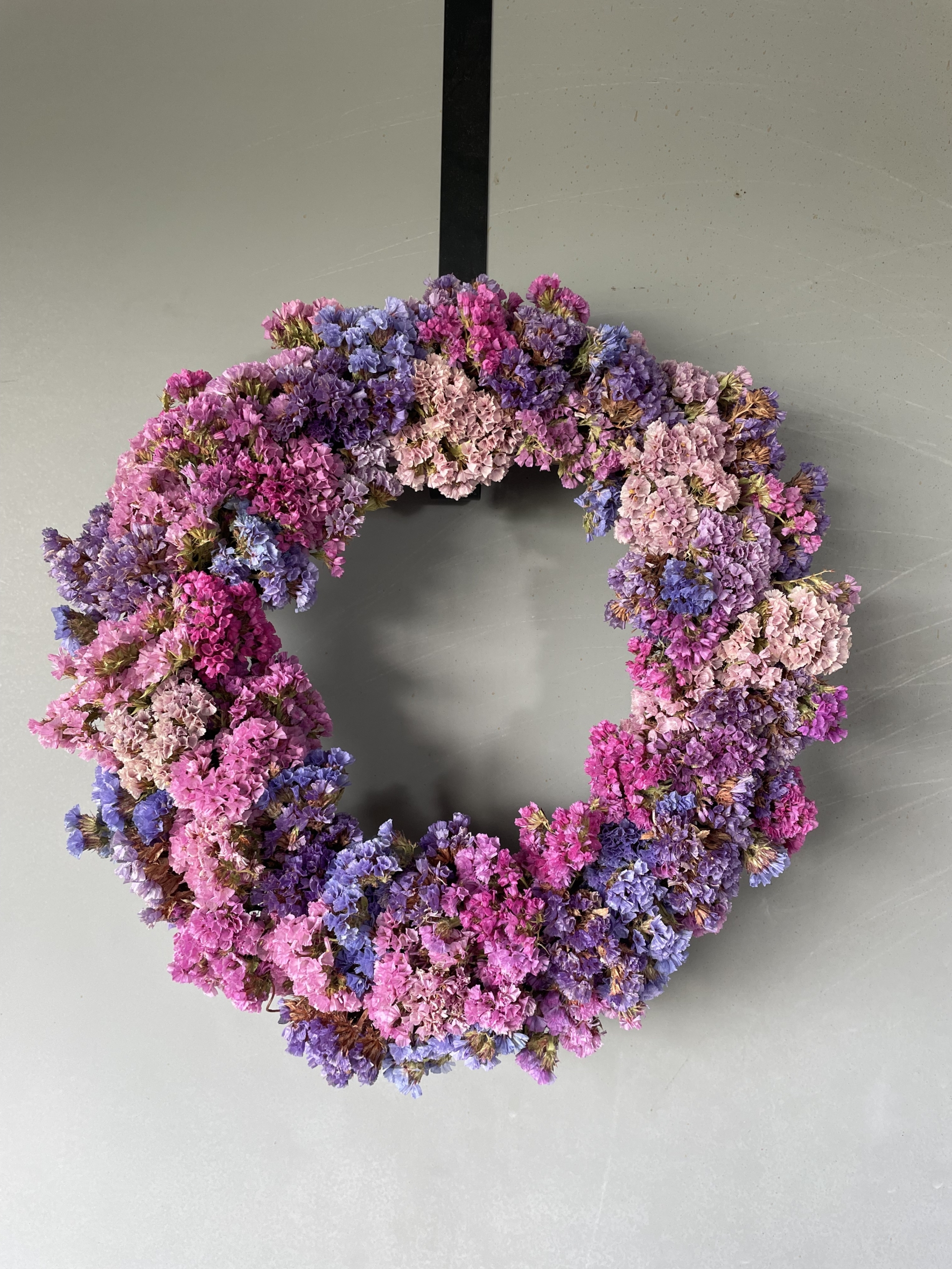 dried flower wreath, wreath sale, iron meadows flower farm